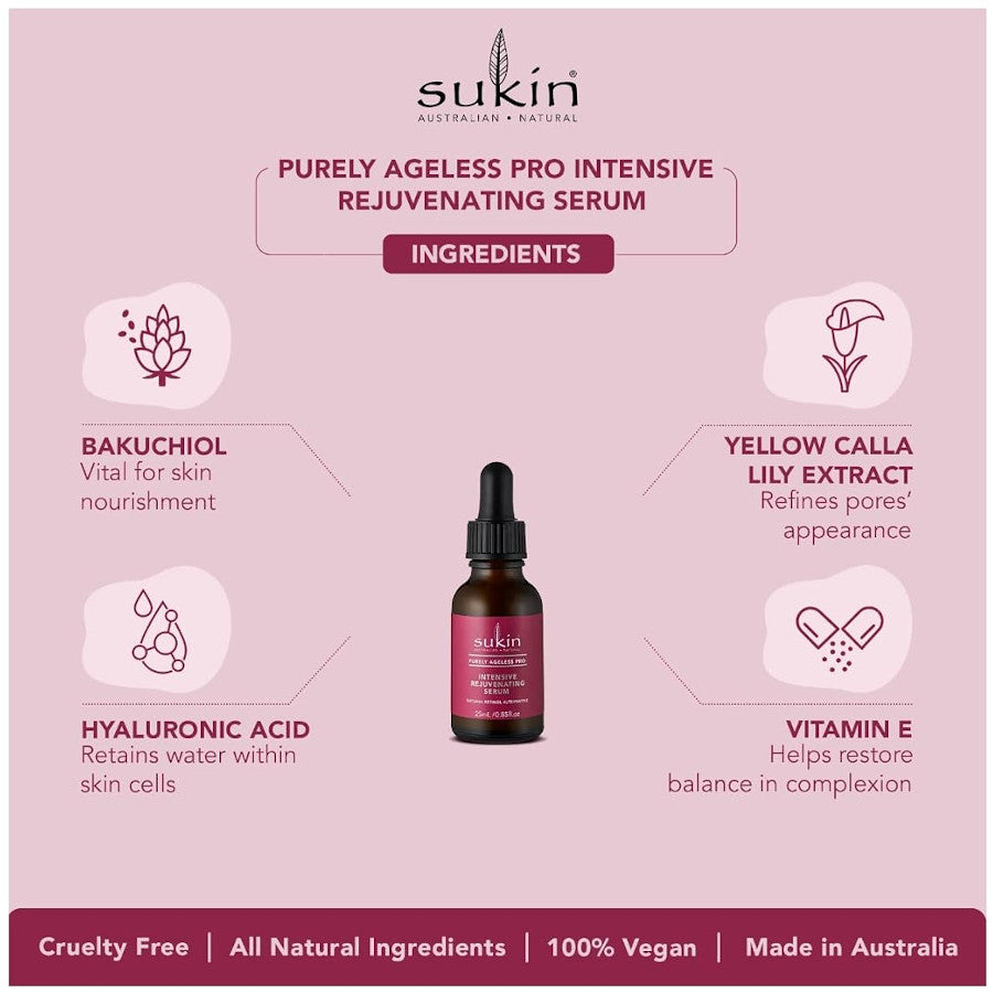 Huyết thanh trẻ hóa da Sukin Purely Ageless Pro 25ml