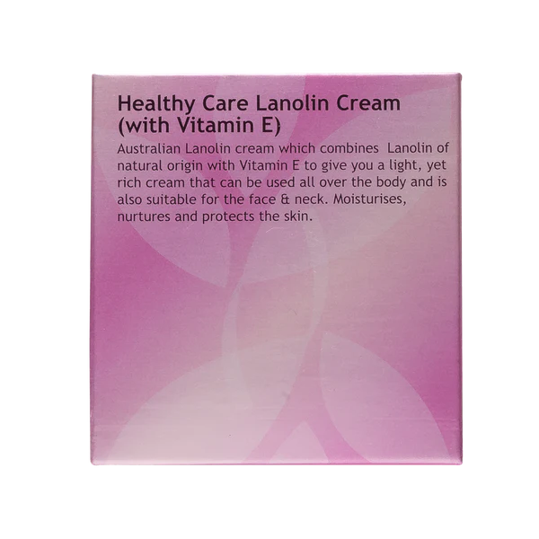 Kem dưỡng da Lanolin & Vitamin E tự nhiên Healthy Care 100g