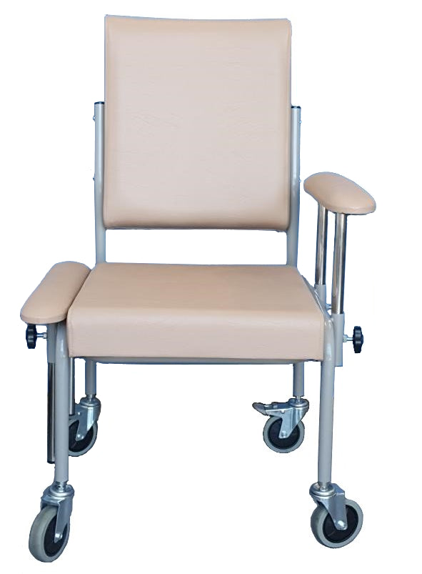 Mobile Mid Back Chair - 2 locking castors