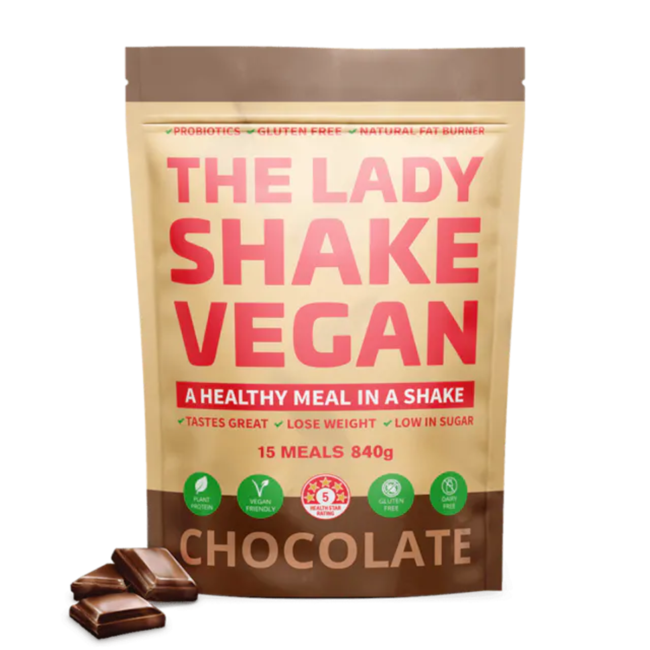 Sôcôla chay Lady Shake