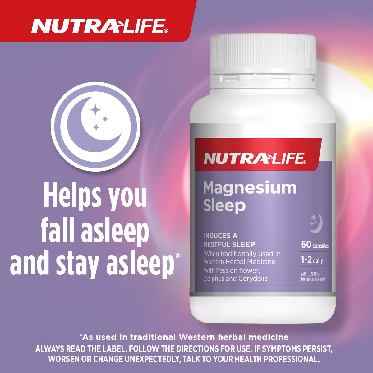 Nutra-Life Magnesium Sleep 60 Capsules