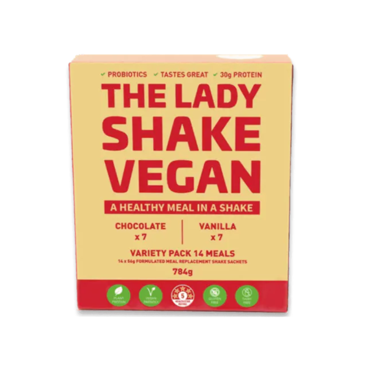 The Lady Shake Vegan Variety 14 Pack