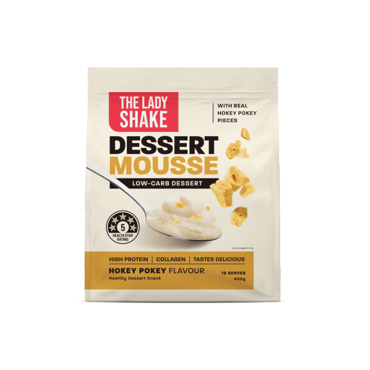 Món tráng miệng Lady Shake Mousse Hokey Pokey