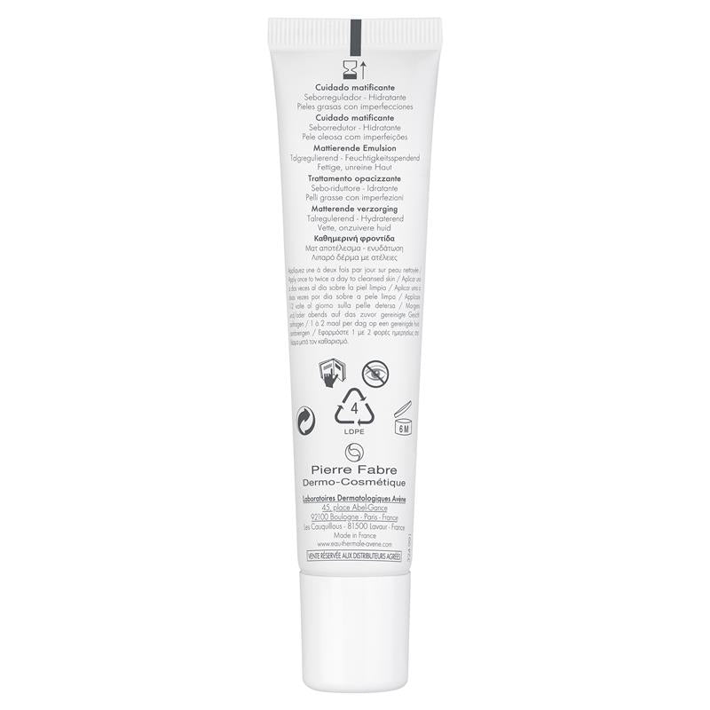 Avene Cleanance Mattifying Emulsion 40ml - Kem dưỡng ẩm cho da dầu