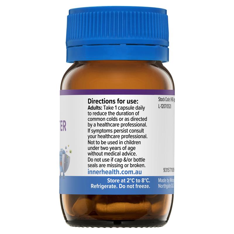 Inner Health Immune Booster Probiotic 30 Capsules Fridge Line