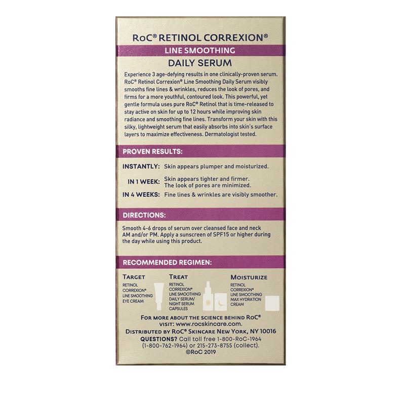 RoC Retinol Correxion Line Smoothing Daily Serum 30ml