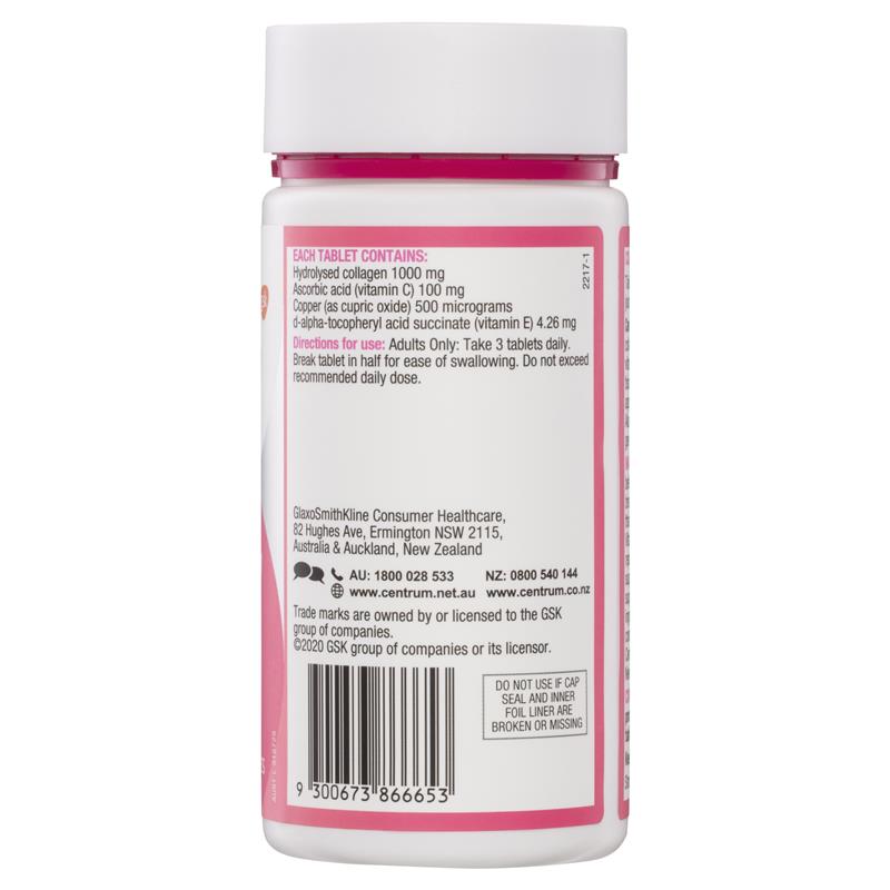 Centrum Collagen Boost & Glow 100 Tablets