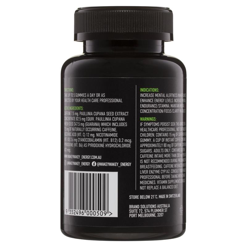 Kẹo dẻo Wakey Wakey 60 viên