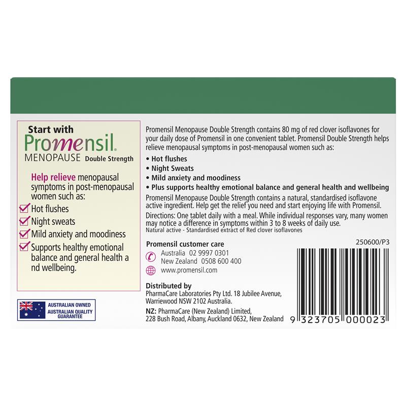 Promensil Menopause Double Strength 30 Viên