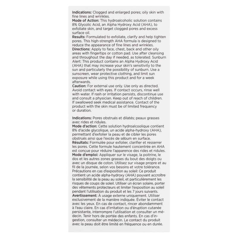 Dung dịch làm sạch da nhờn không mùi Neostrata Clarify 100mL