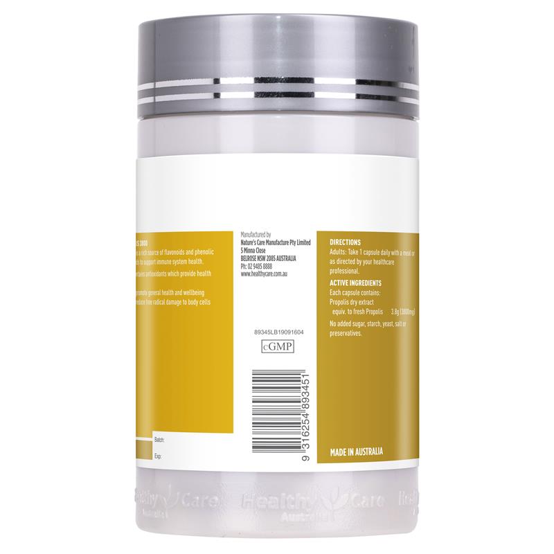 Healthy Care Ultra Premium Propolis 3800mg 200 Viên Nang