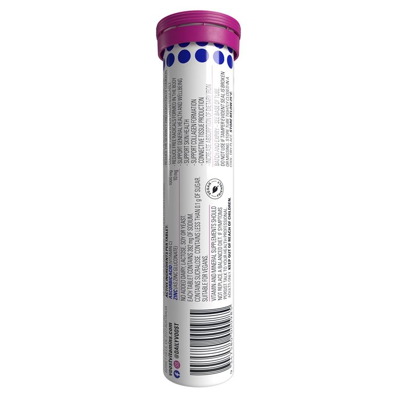 Viên sủi Voost Immunity Blackcurrant 20 viên
