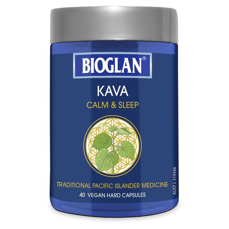 Bioglan Kava 40 Capsules