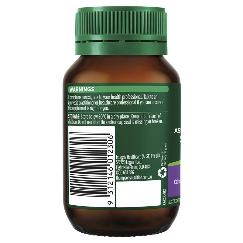 Thompsons Ashwagandha Complex Stress + Focus 60 Tablets