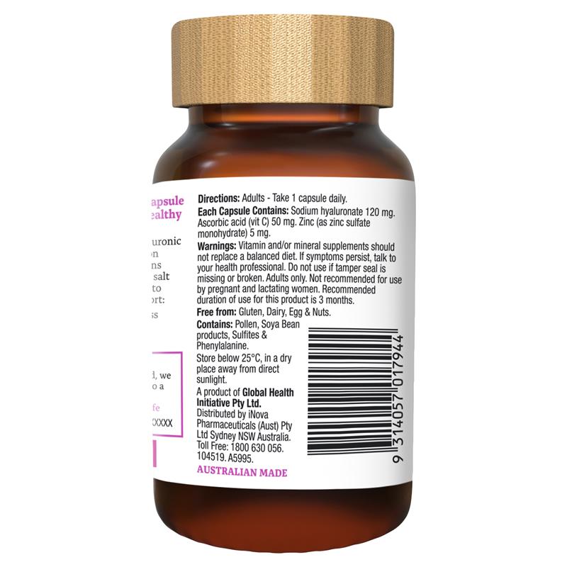 Kynd Double Strength Hyaluronic Acid+ 30 Capsules