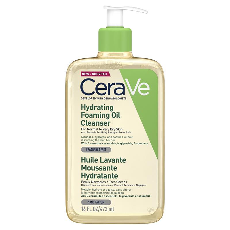 Sữa rửa mặt tạo bọt dưỡng ẩm CeraVe 473ml