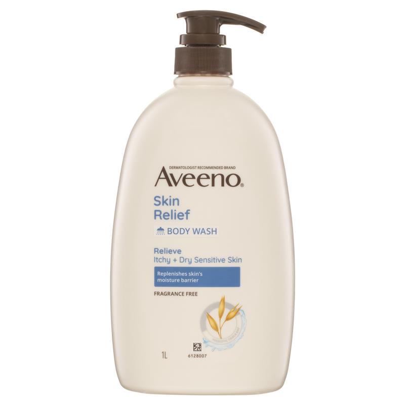Sữa tắm dưỡng ẩm không mùi Aveeno Skin Relief 1L