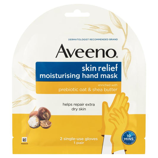Aveeno 舒缓保湿无香手膜 1 对