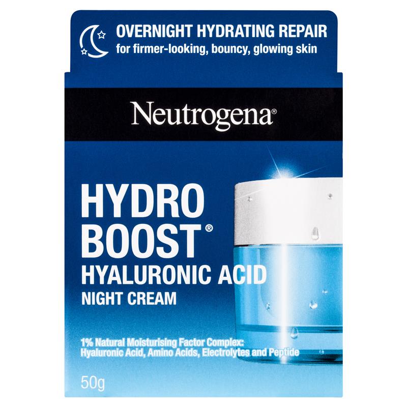 Kem dưỡng da ban đêm Neutrogena Hydro Boost Hyaluronic Acid 50g