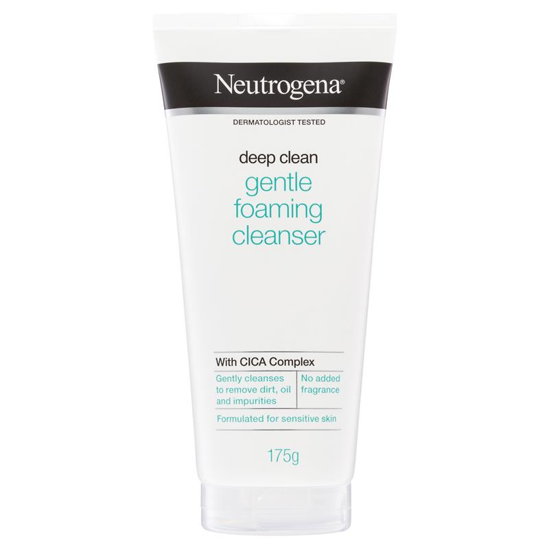Sữa rửa mặt tạo bọt dịu nhẹ Neutrogena Deep Clean 175g