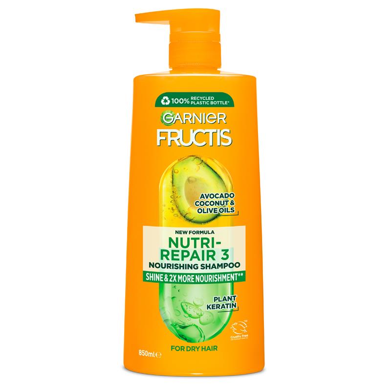 Garnier Fructis Nutri-Repair 3 Shampoo 850ml