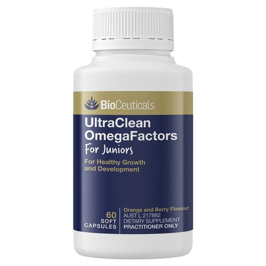 Bioceuticals UltraClean OmegaFactors 青少年专用 60 粒胶囊