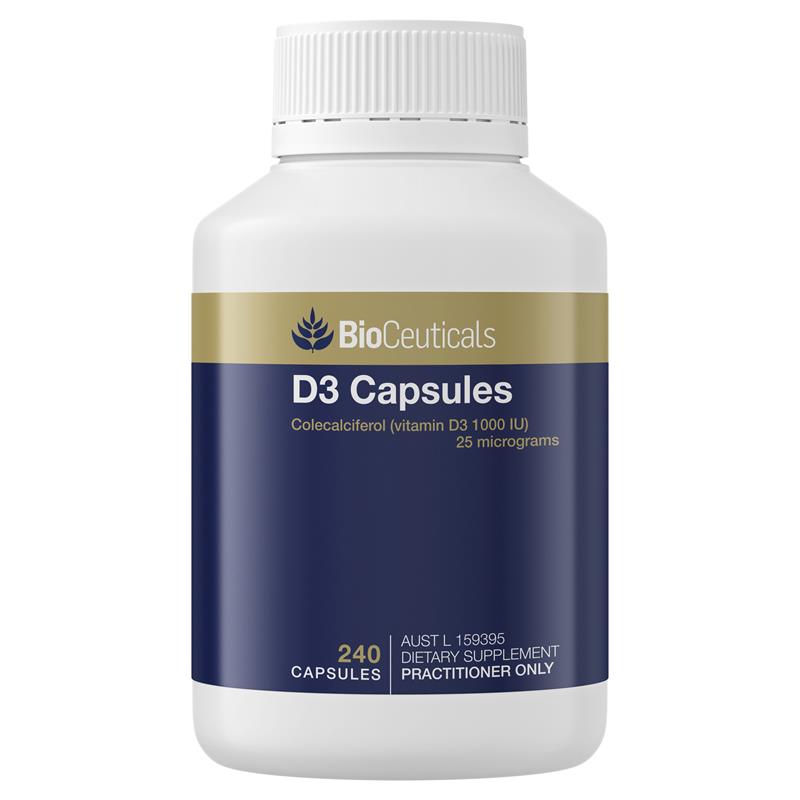 BioCeuticals D3 Capsules 240 Capsules