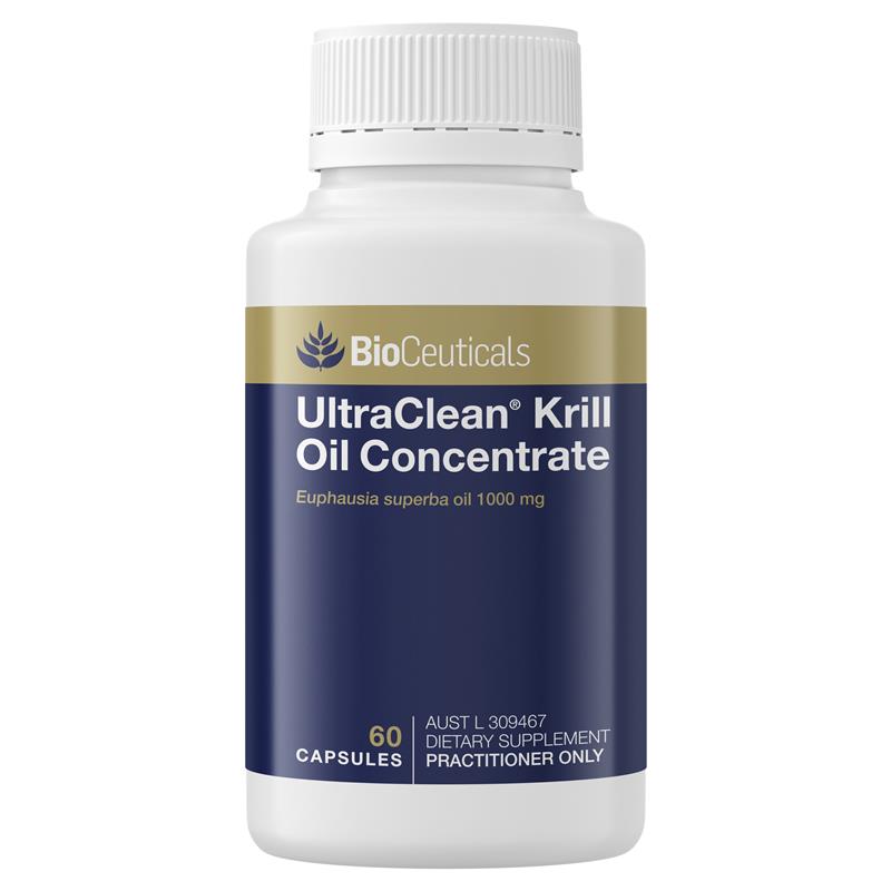 BioCeuticals UltraClean® 磷虾油浓缩液 60 粒胶囊