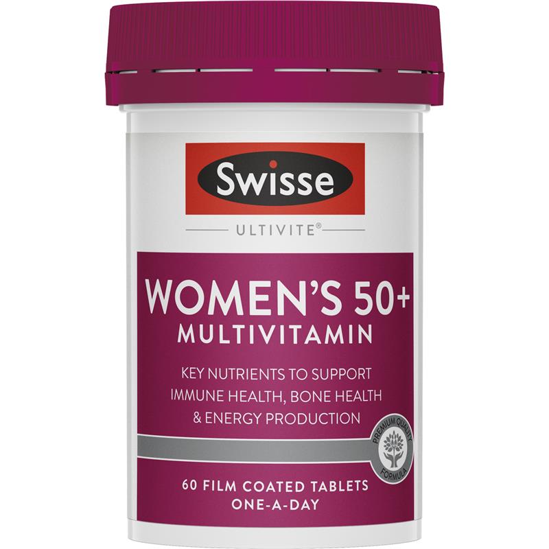 Swisse Womens Multivitamin 50+ 60 viên