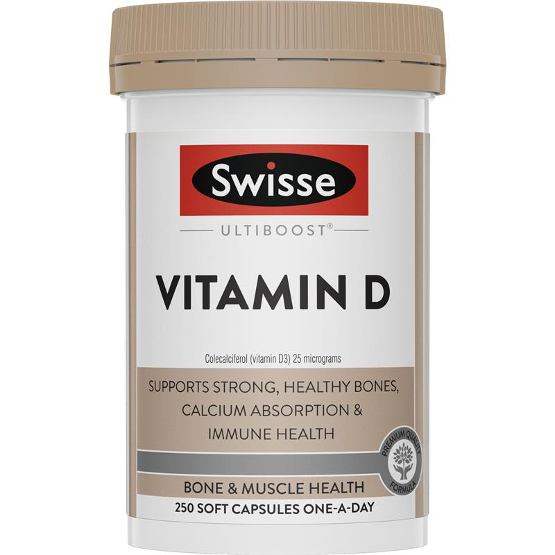 Swisse Vitamin D 250 Viên