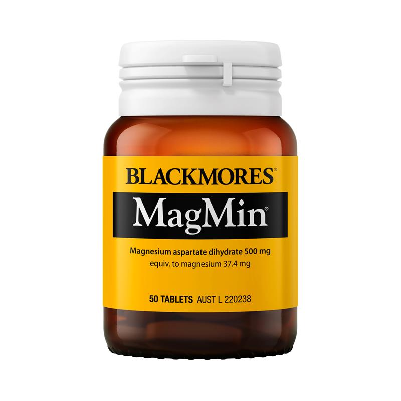 Blackmores MagMin Magnesium Muscle Health 50 Tablets