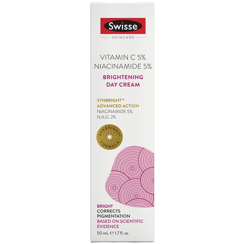 Swisse 护肤维生素 C 5% 烟酰胺 5% 亮白日霜 50ml