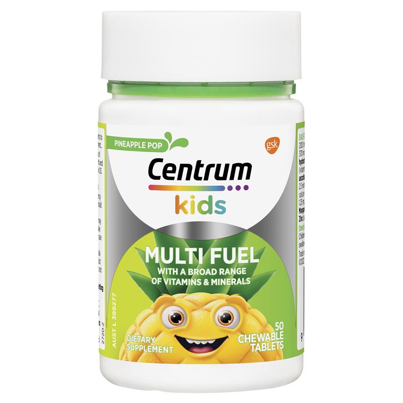 Centrum 儿童多种能量咀嚼片 50 片