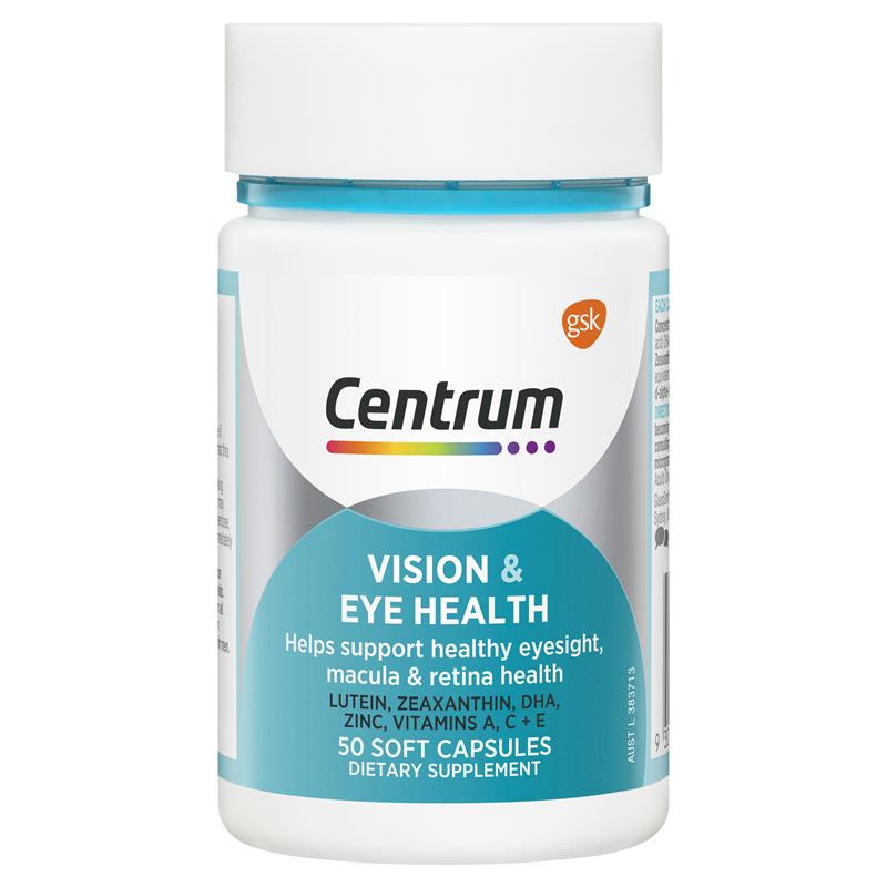 Centrum Vision and Eye Health 50 viên nang