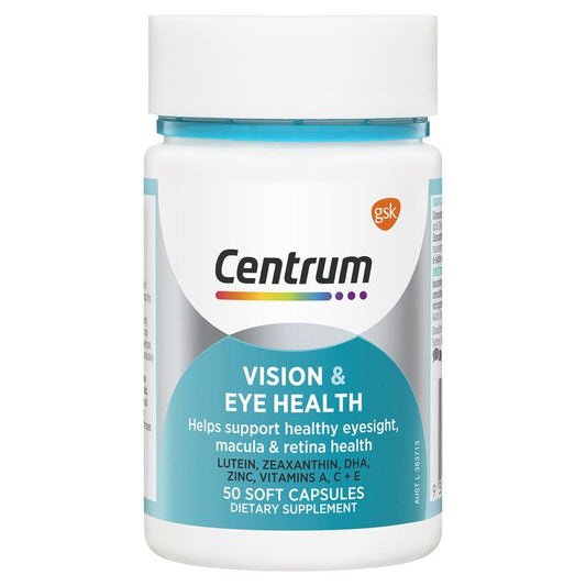 Centrum 视力和眼部健康 50 粒胶囊