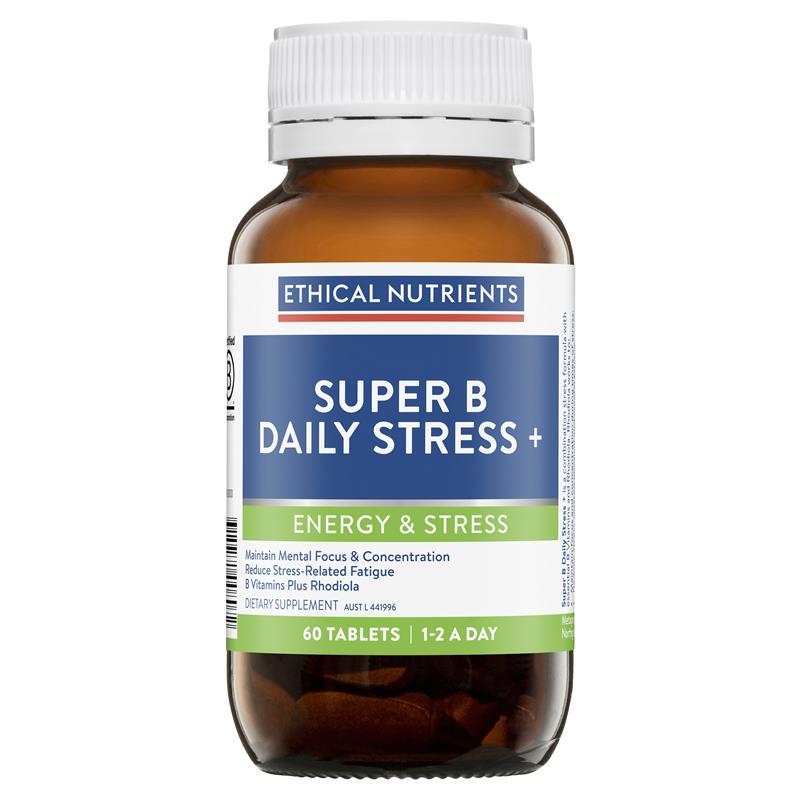 Ethical Nutrients Super B Daily Stress + 60 Viên