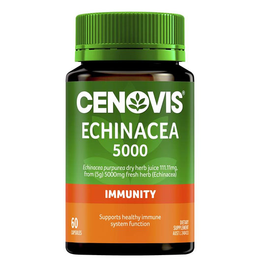 Cenovis Echinacea 5000 免疫支持胶囊 60 粒