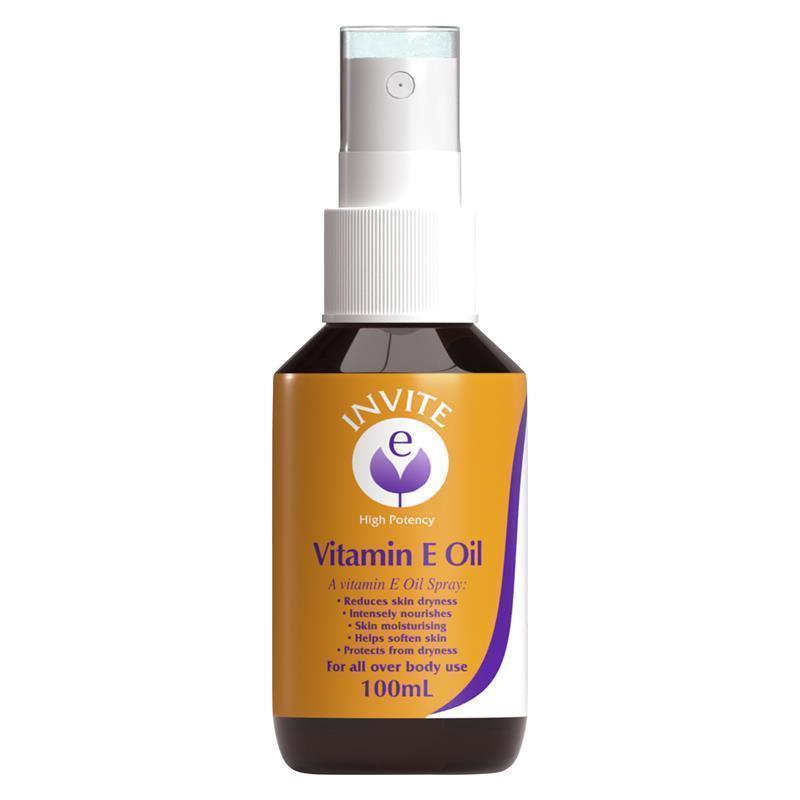Invite E Vitamin E Oil 100ml Xịt