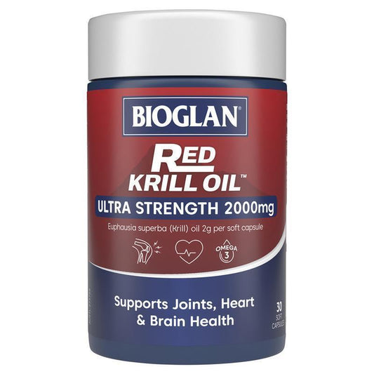 Bioglan 红磷虾油 2000 毫克 30 粒胶囊