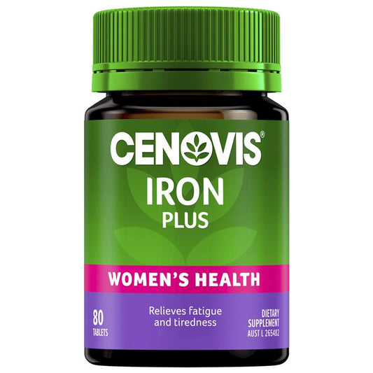 Cenovis Iron Plus 促进女性健康+能量 - 80 片
