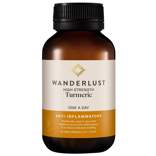 Wanderlust 高强度姜黄胶囊 60 粒