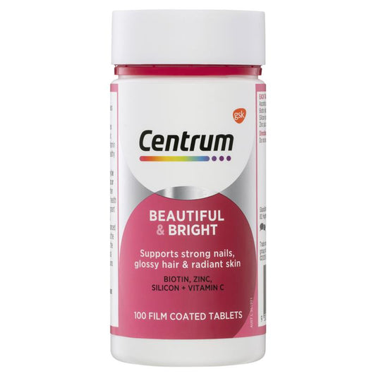 Centrum Beautiful & Bright 100 Tablets