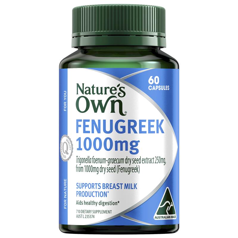 Cây cỏ cà ri Nature's Own 1000mg 60 viên nang
