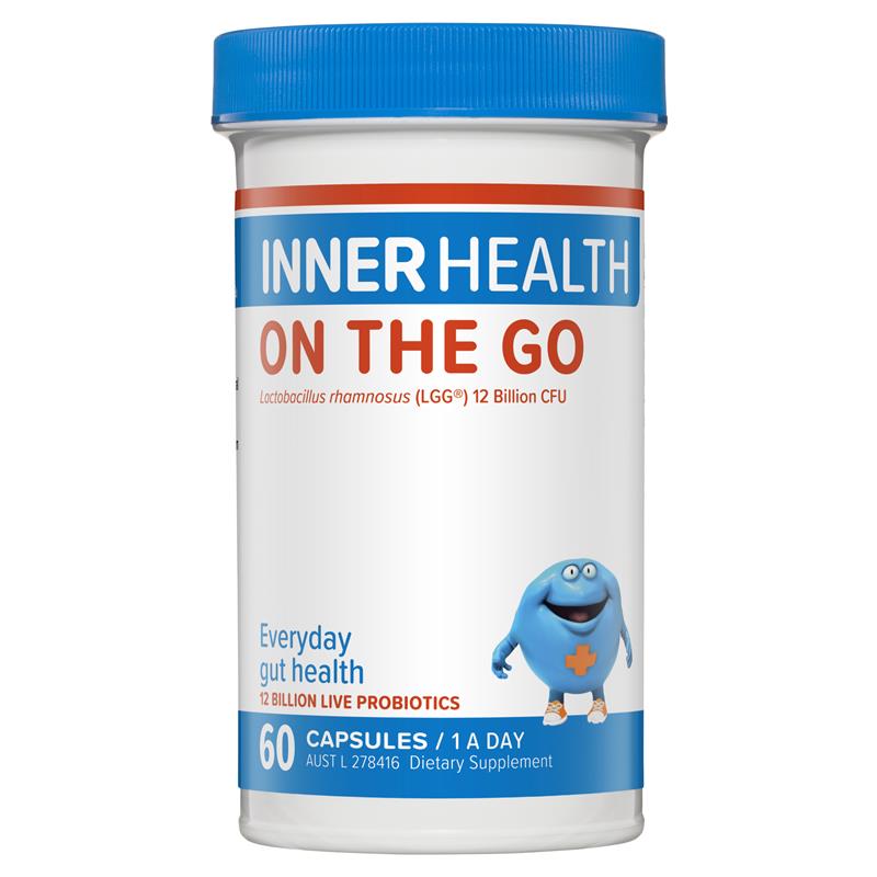 Inner Health On the Go Probiotic 60 Capsules
