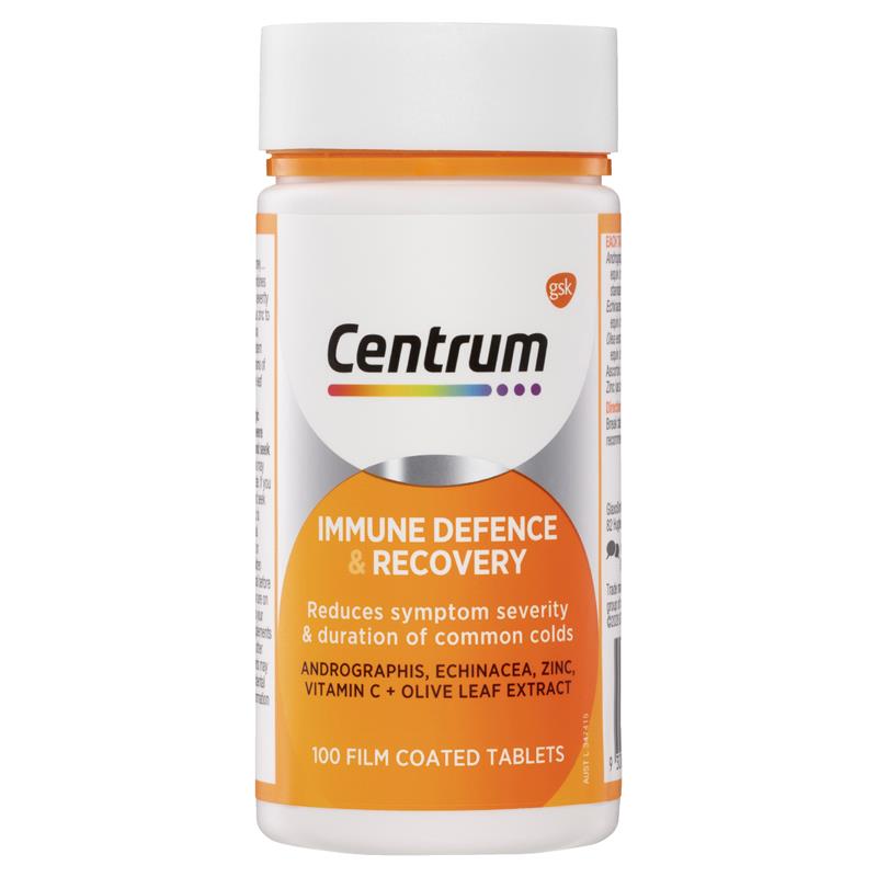 Centrum Immune Defence & Recovery 100 Capsules