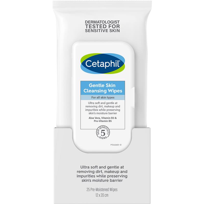Khăn lau mặt Cetaphil Gentle Skin 25