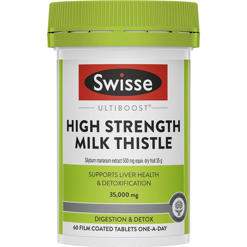 Swisse Ultiboost 高强度奶蓟草片 60 片