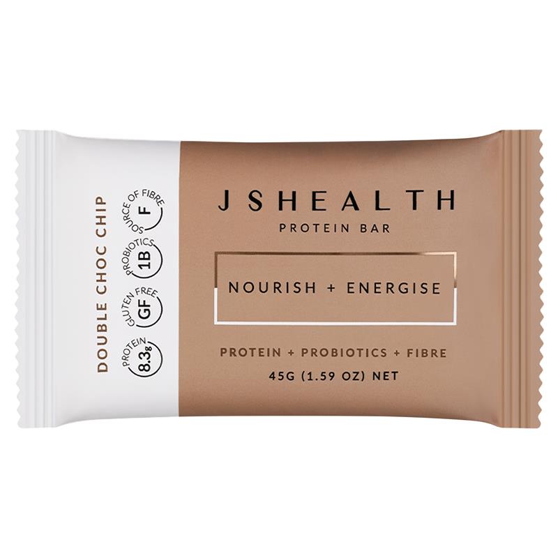 Thanh Protein JSHEALTH Double Choc Chip 45g