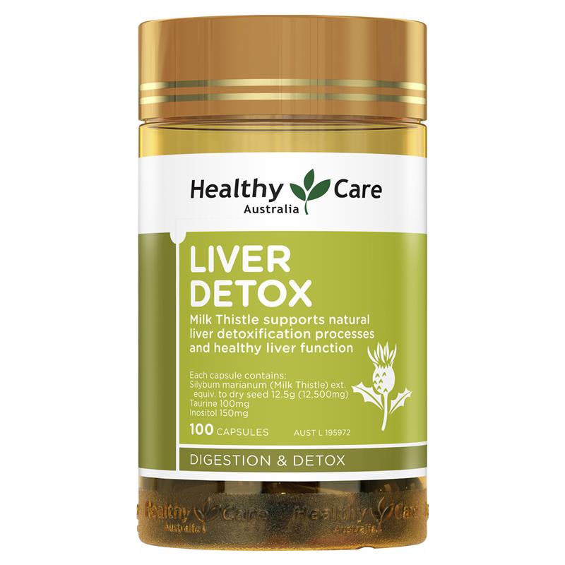 Healthy Care 肝脏排毒胶囊 100 粒