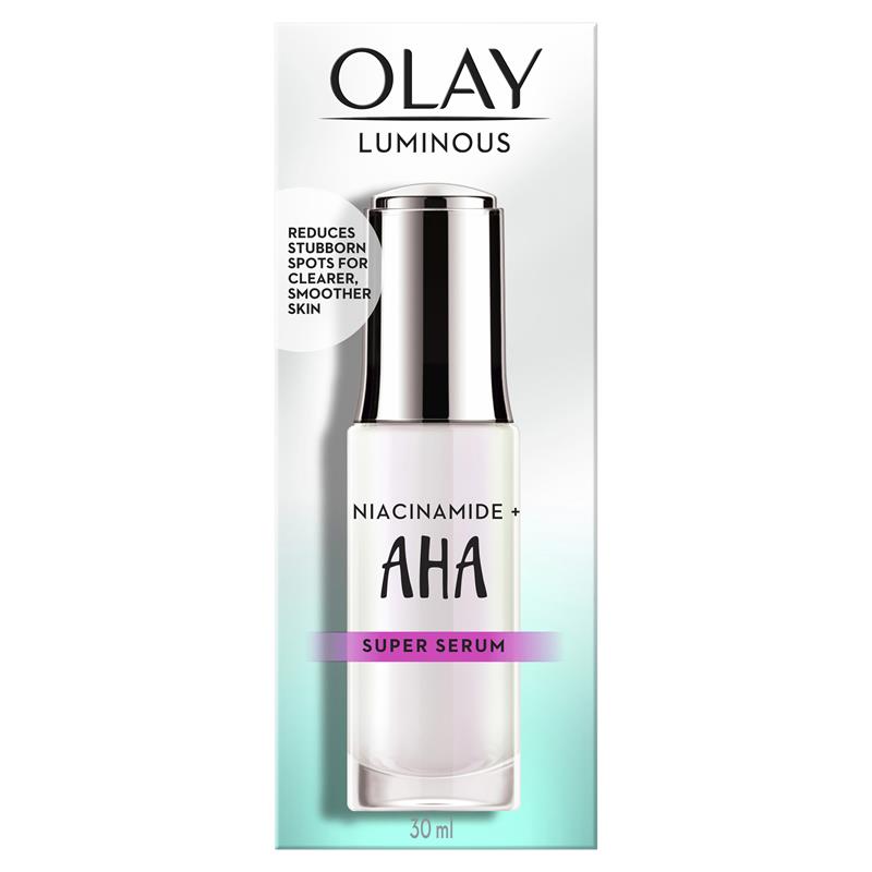 Olay Luminous Niacinamide + AHA Face Super Serum 30 ml